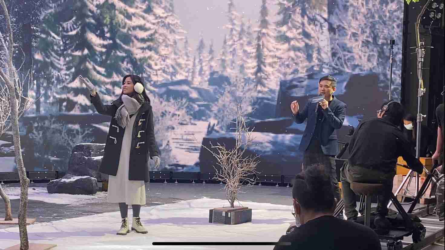 人生就是博以ALED先进显屏技术，，，，与金马奖视觉特效团队“再现影像”携手合作打造LED虚拟摄影棚，，，提供沉浸式表演体验，，并精简拍摄成本与时间